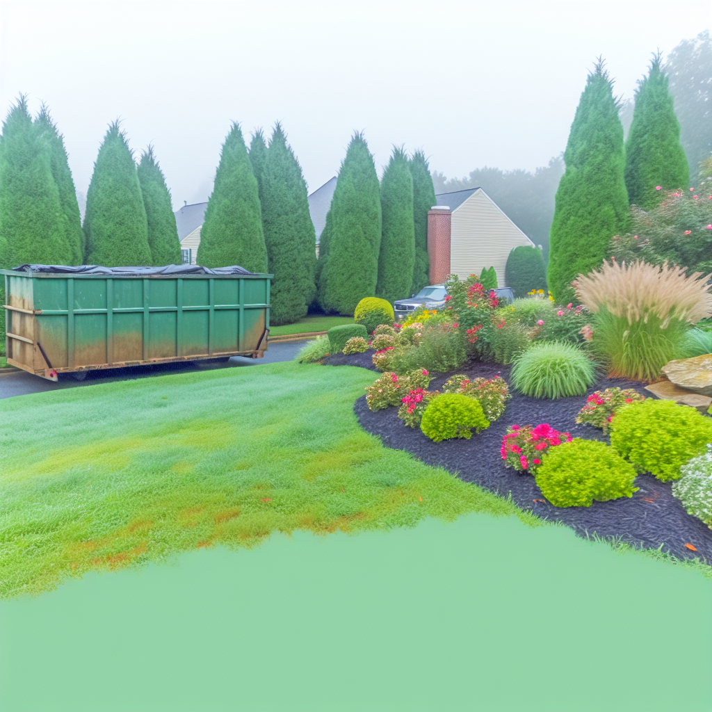 Yard Waste Dumpster Rental